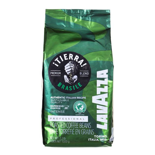 Кава в зернах Lavazza Tierra Brazil Blend Green Export 1кг